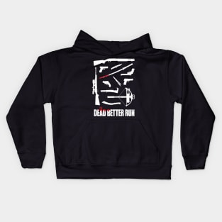 The Dead Better Run Kids Hoodie